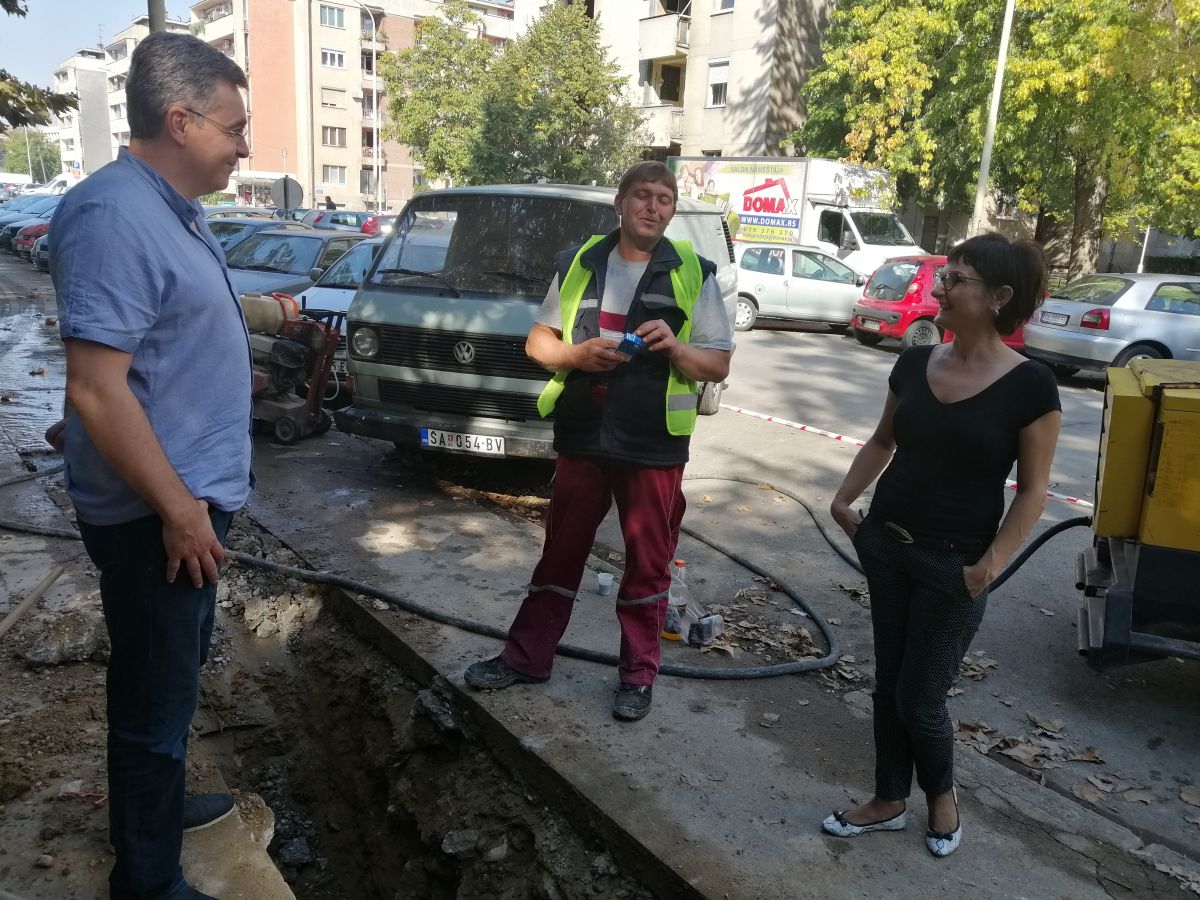 Реконструкција водоводне мреже