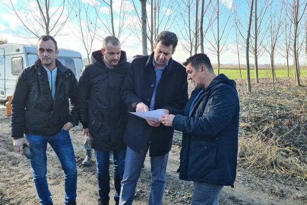Gradonačelnik obišao radove na čišćenju korita Bele Reke u Slepčeviću