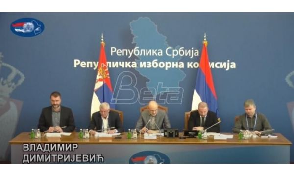 РИК: На списку више од 6,5 милиона бирача