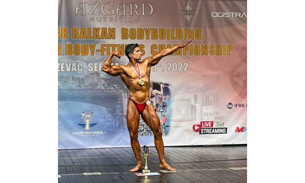 Cvetković šampion Balkana