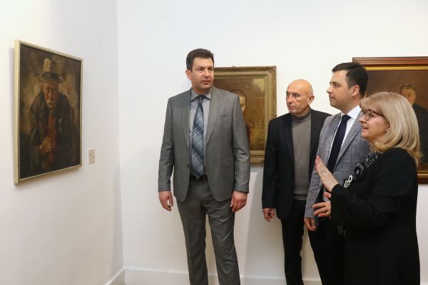 Стеван Чалић и савременици у Народном музеју