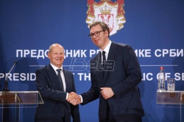 Vučić zahvalio Šolcu na poseti: Doneo je novu energiju u pogledu zajedničke evropske budućnosti