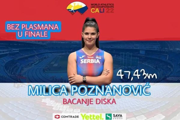 Milica Poznanović 14. u kvalifikacijama