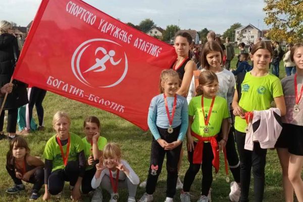 Mali atletičari učestvovali na prvenstvu Srbije u krosu