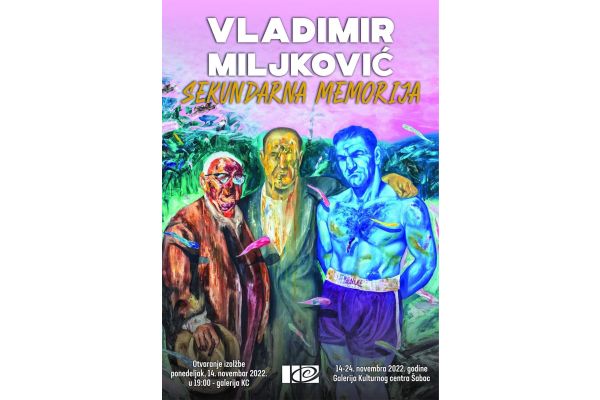 Sekundarna memorija Vladimira Miljkovića u Kulturnom centru