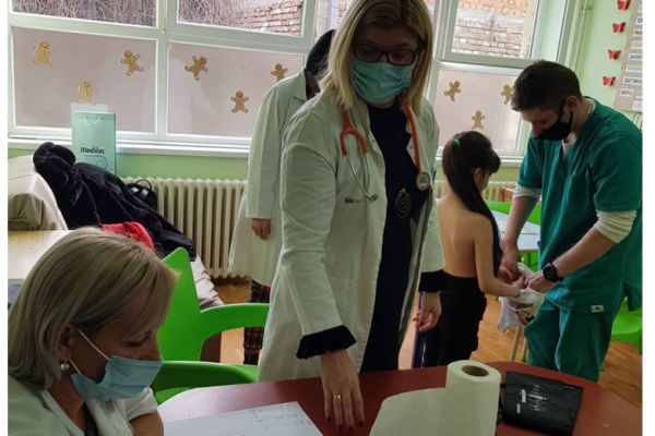 Шабачки Дом здравља организовао систематски преглед деце у ОШ Свети Сава