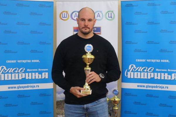 Урош Павловић - тренер Подриња за 2022. годину (фото: Глас Подриња)