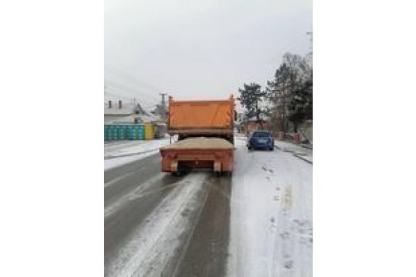 JP "Infrastruktura Šabac": Izveštaj o angažovanju zimske službe