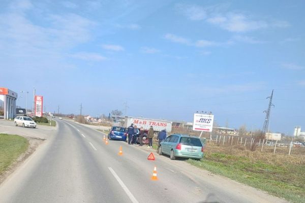 Lančani sudar na Obilaznom putu