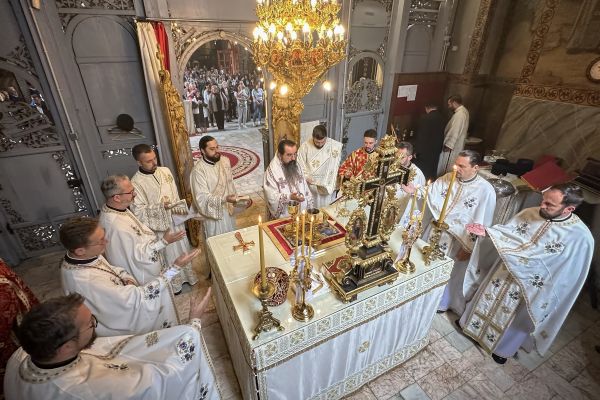 Vladika Jerotej služio arhijerejsku liturgiju u Sabornom hramu u Šapcu