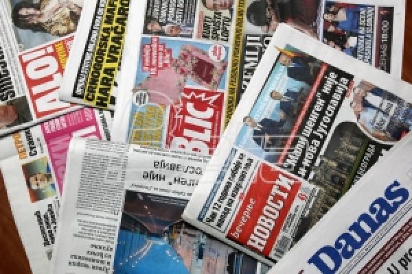 Насловне стране за четвртак, 8. јун