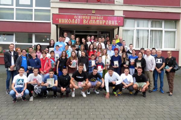 Признања за најуспешније, 40 републичких награда за ђаке ОШ „Николај Велимировић“