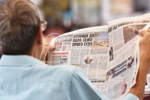 Naslovne strane za ponedeljak 25. septembar