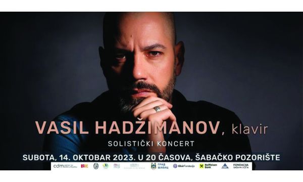 Vasil Hadžimanov 14. oktobra u Šabačkom pozorištu