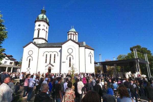 Svečano obeleženo 150 godina hrama Pokrova Presvete Bogorodice u Loznici