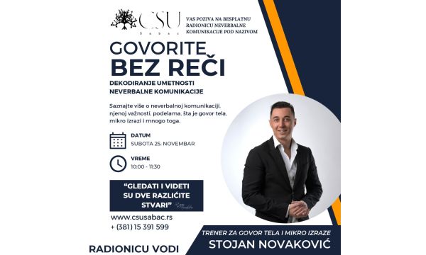 „Govorite  bez reči”