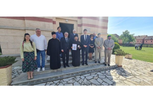 Амбасадор Републике Чешке обишао цркву Светог Вазнесења Господњег у Дубљу