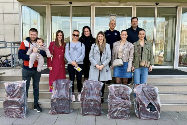 Uručene nagrade dobijene u okviru Kravana bezbednosti saobraćaja