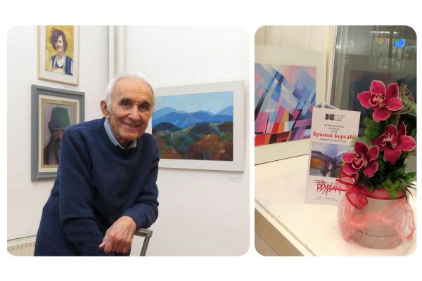 Izložba Branka Bursaća povodom 65 godina stvaralaštva