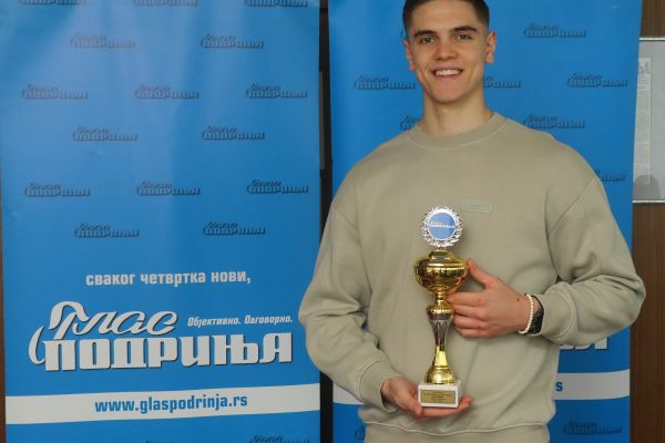 Матеја Додић - најбољи спортиста (фото: Ј. Р.)