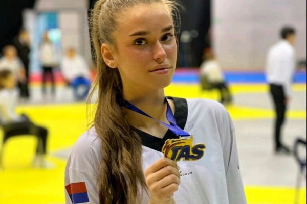 Sjajan vikend za šabački sport: Jana Lukić državna prvakinja u tekvondou