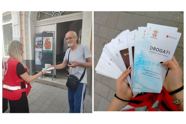 Црени крст Шабац обележио Међународни дан борбе против злоупотребе и кријумчарења дрога