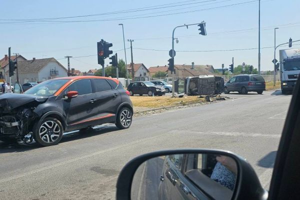 Saobraćajna nezgoda na Obilaznom putu