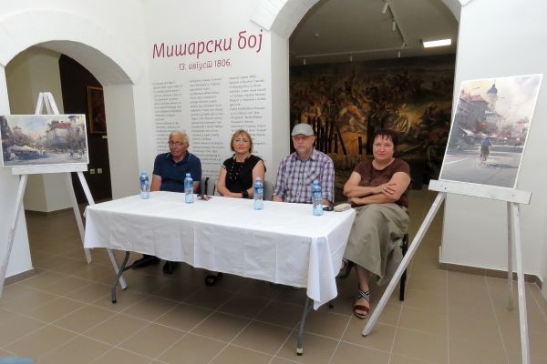 Gost Likovne kolonije Mišar Dušan Đukarić