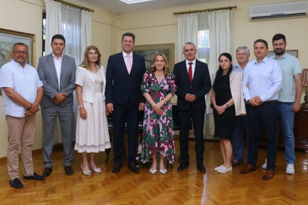Ministarka Paunović u Šapcu razgovarala sa predstanicima Mačvanskog upravnog okruga