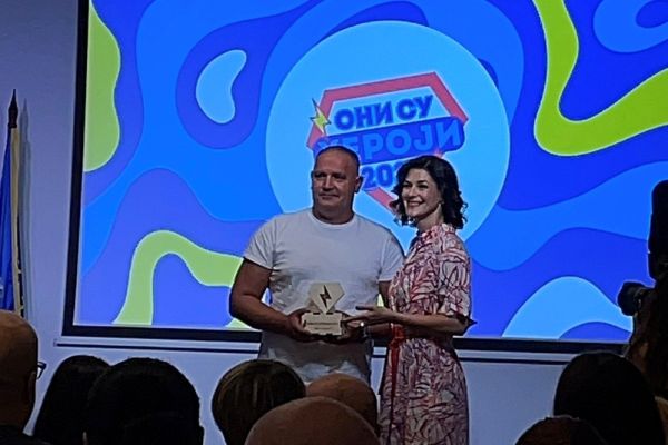 Бранку Ђаламићу уручено признање „Херој 2025. године“