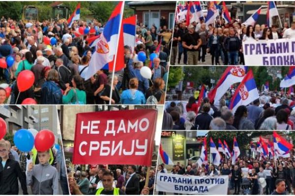 Okupljanja građana protiv blokada širom Srbije
