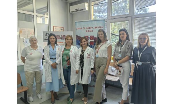 ЗЗЈЗ Шабац и Дом здравља заједно у промоцији дојења
