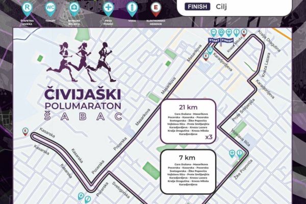 За викенд Чивијашки полумаратон