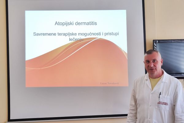 Predavanje u Domu zdravlja na temu atopijskog dermatitisa