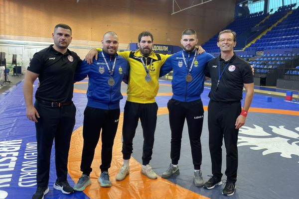 Dva srebra i jedna bronza za šabačke rvače