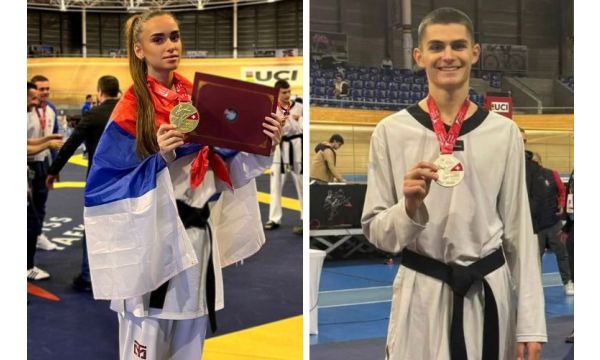 Evropska šampionka i vicešampion