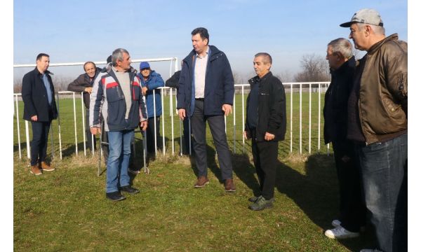 Radovi na izgradnji sportskog objekta u Ribarima