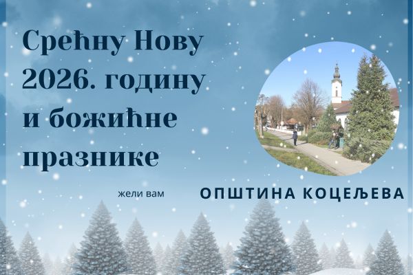 Срећна Нова година и Божић!