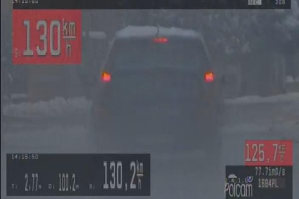 Возио 130 на деоници где је ограничење 50 км/час