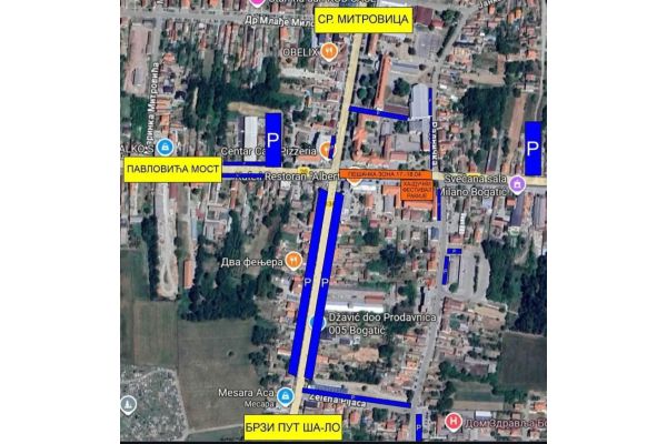 Izmena režima saobraćaja tokom manifestacije