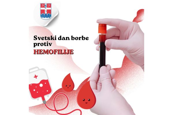 17. april – Svetski dan borbe protiv hemofilije