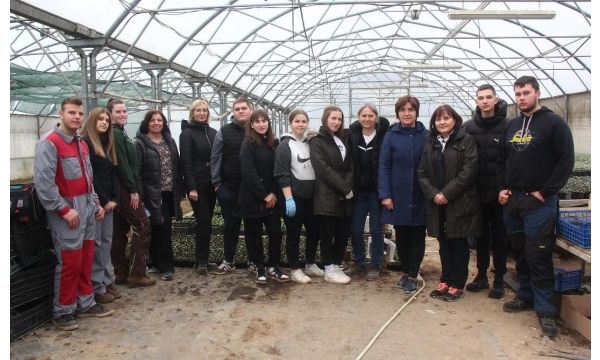 Srednja poljoprivredna škola Šabac domaćin gostima iz Šentjura