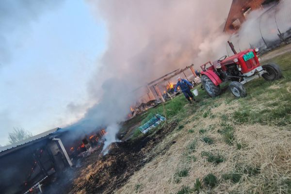 Lokalizovan požar u Tabanoviću, ogromna materijalna šteta