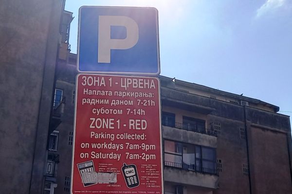 Bez naplate parkinga tokom praznika u Šapcu