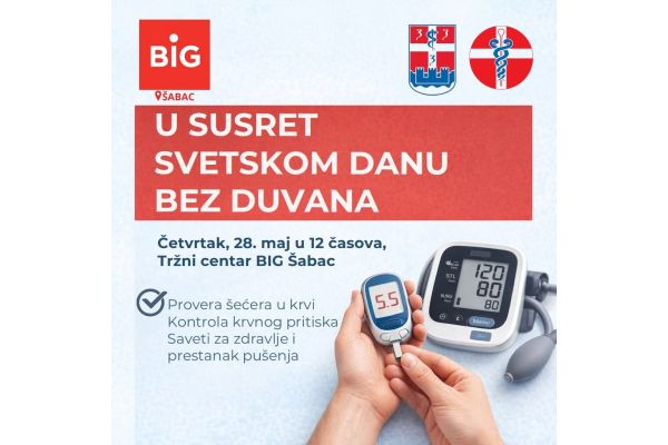 Акција Завода за јавно здравље Шабац поводом Светског дана без дувана