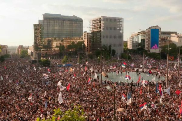 Skup na Slaviji u organizaciji studenata u blokadi
