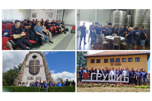ДВД "Поднанос" из Словеније у посети колегама из Мачванског округа