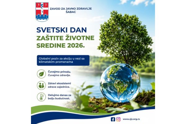 05. jun – Svetski dan zaštite životne sredine