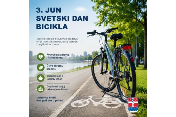 3. jun – Svetski dan bicikla